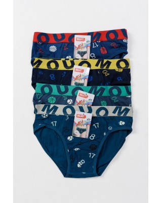 Teenage briefs UOMO Boy 4 Pieces FY1892