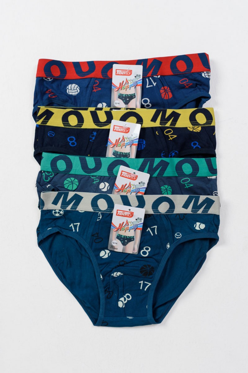 Teenager-Slips UOMO Boy 4 Pieces FY1892