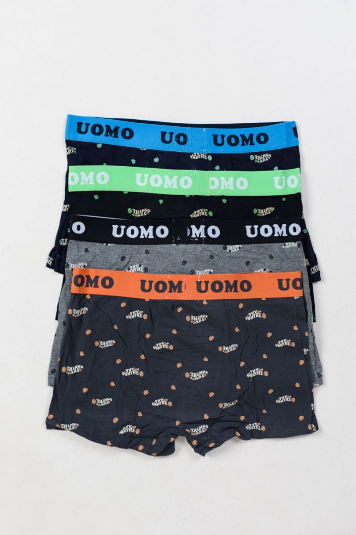 Teenager-Boxershorts UOMO Boy 4 Pieces 087