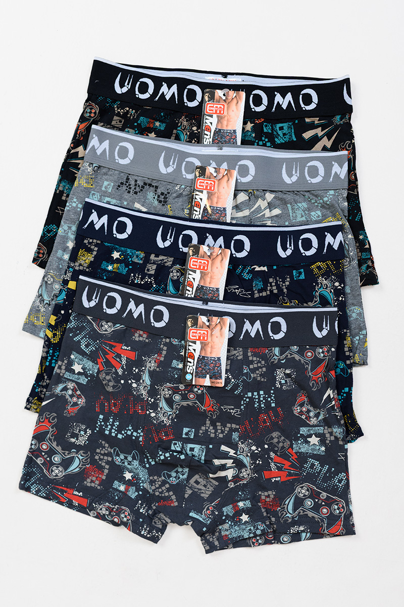 Men's underwear Boxer UOMO 4 PACK NO2875 Men's underwear Boxer UOMO 4 PACK NO2875