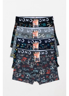Men's underwear Boxer UOMO 4 PACK NO2875 Men's underwear Boxer UOMO 4 PACK NO2875