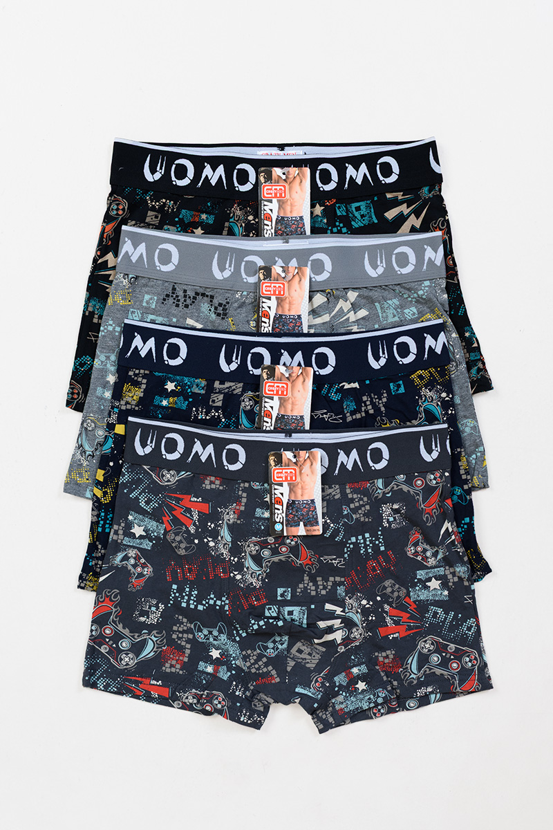 Herrenunterwäsche Boxer UOMO 4 PACK NO2875