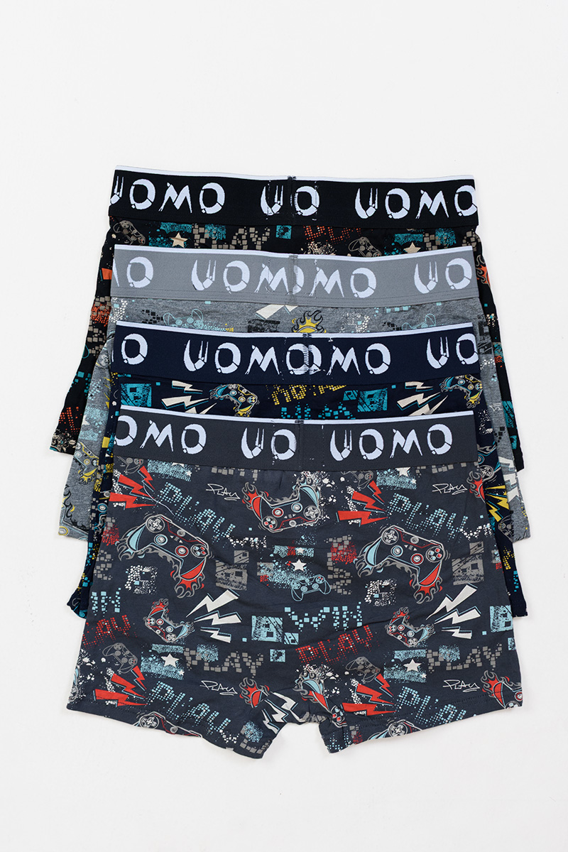 Herrenunterwäsche Boxer UOMO 4 PACK NO2875