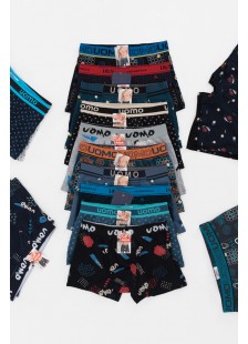 Herren Boxer Casual UOMO - Farben 10er Pack 101