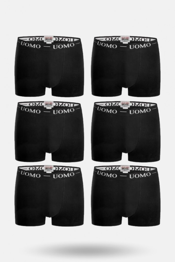Herrenunterwäsche UOMO BOXER 6er-Pack
