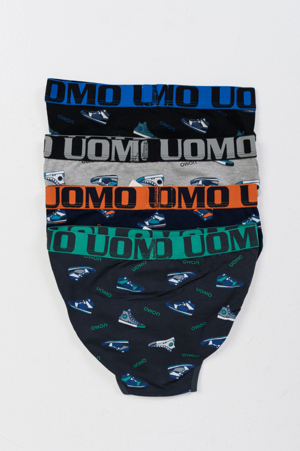 Teenage briefs UOMO Boy 4 pieces XH016