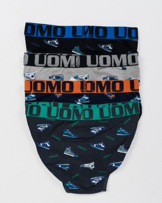 Teenager-Slips UOMO Boy 4 Stück XH016