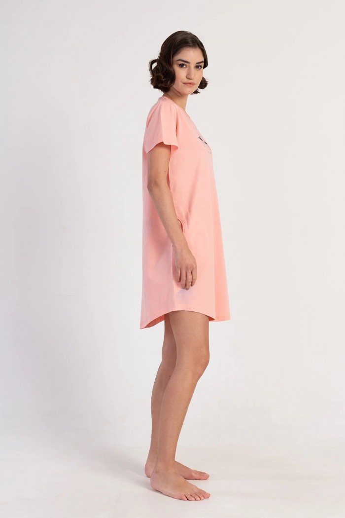 Cotton nightgown VIENETTA 311203-B