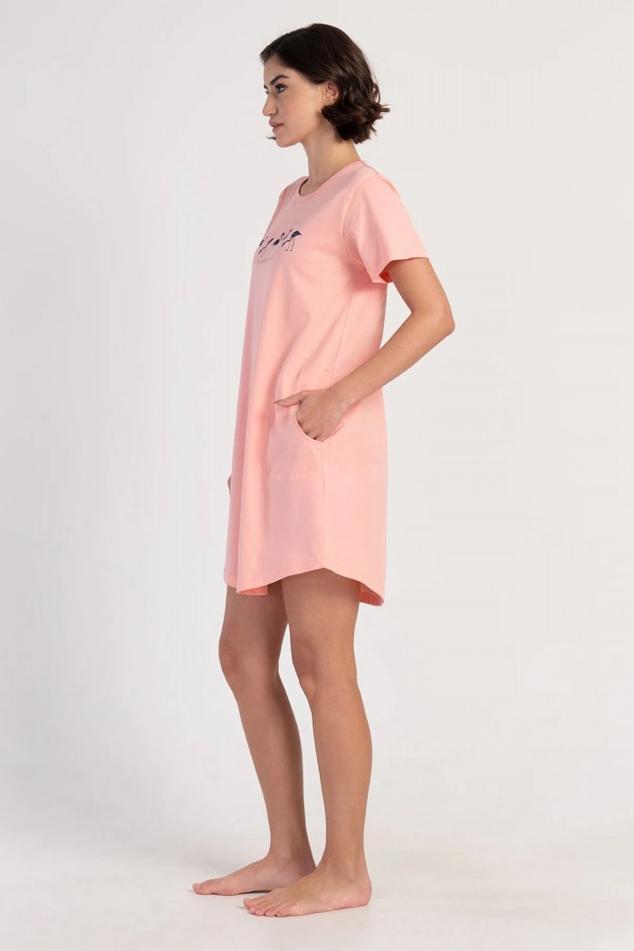 Cotton nightgown VIENETTA 311203-B