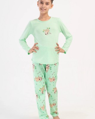 Kinderschlafanzug für Mädchen VIENETTA 405232-A