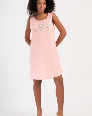Cotton nightgown VIENETTA 407060-B