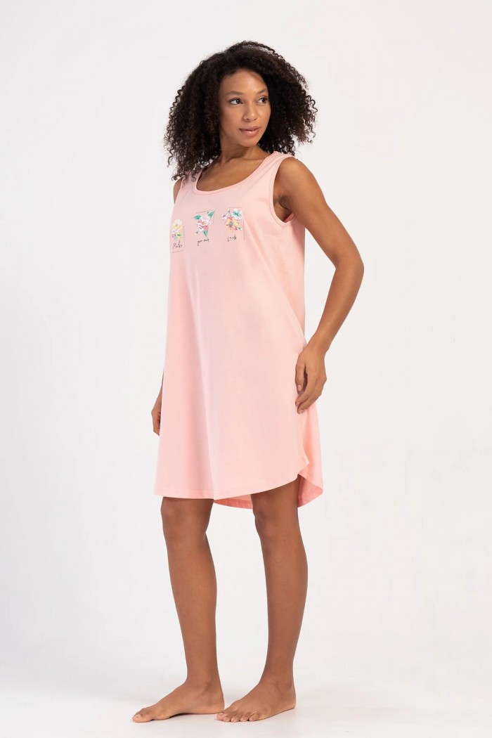 Cotton nightgown VIENETTA 407060-B
