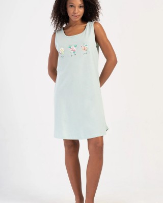 Nachthemd aus Baumwolle VIENETTA 407060-A