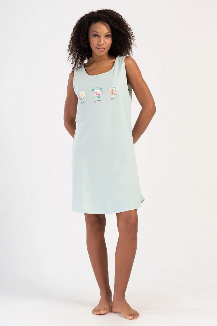 Cotton nightgown VIENETTA 407060-A
