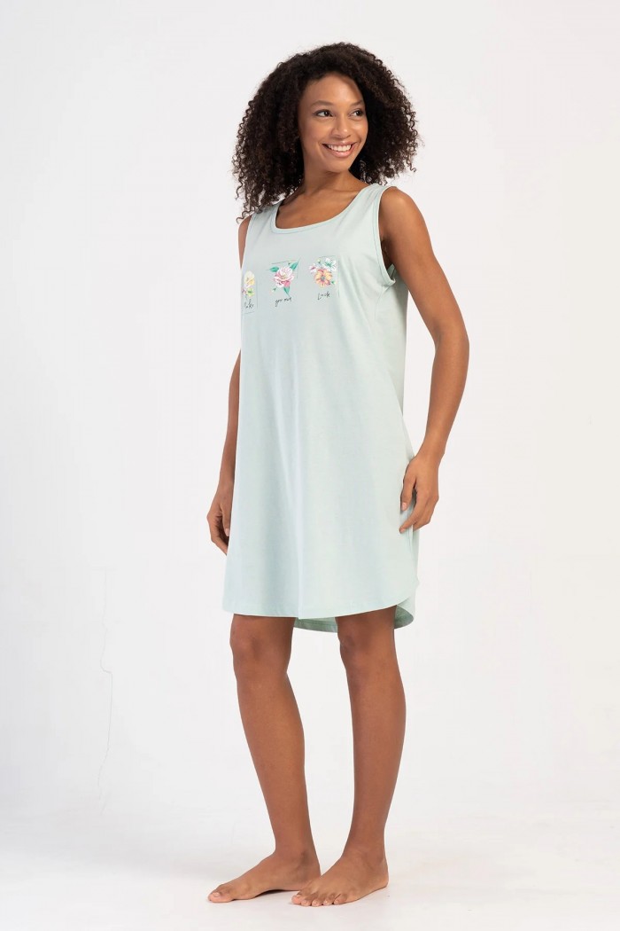 Cotton nightgown VIENETTA 407060-A