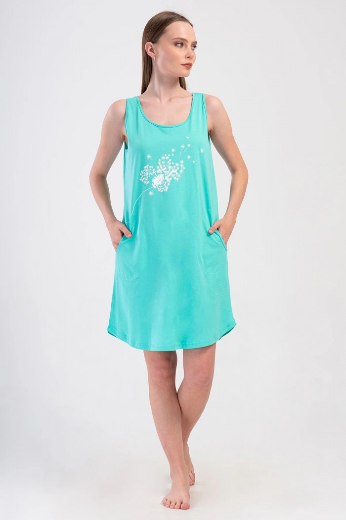 Cotton nightgown VIENETTA 407061-B