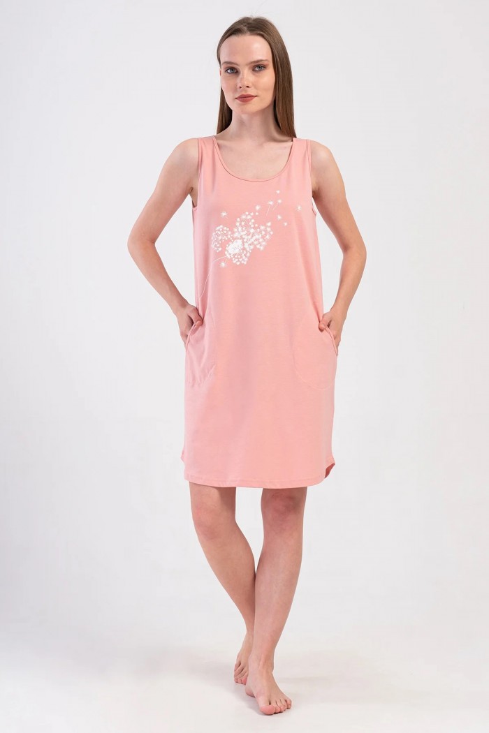 Cotton nightdress VIENETTA 407061-C