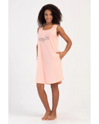 Cotton nightgown VIENETTA 407064-B