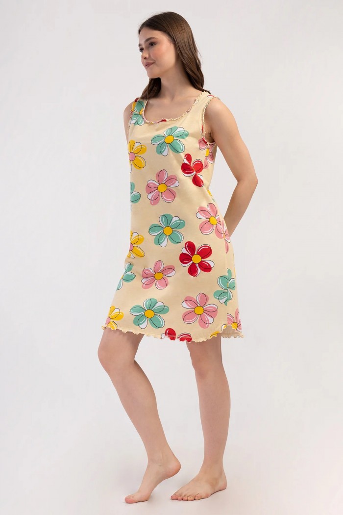 Cotton nightdress VIENETTA 408073-A