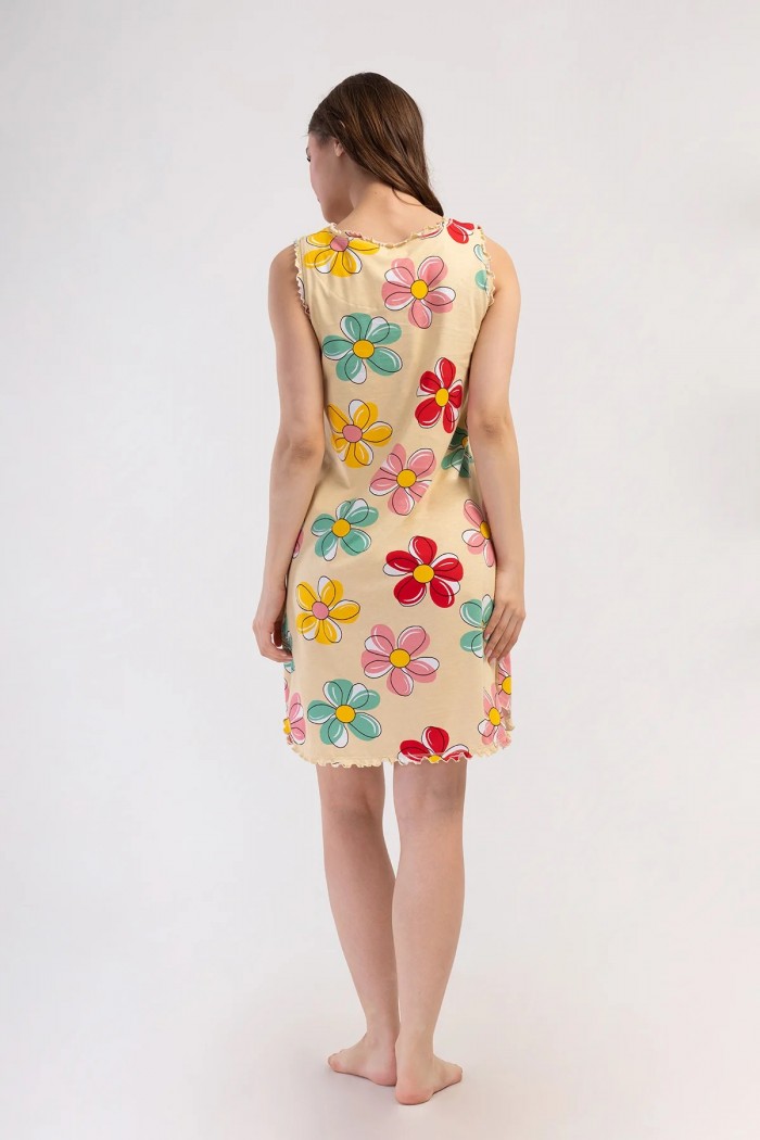 Cotton nightdress VIENETTA 408073-A