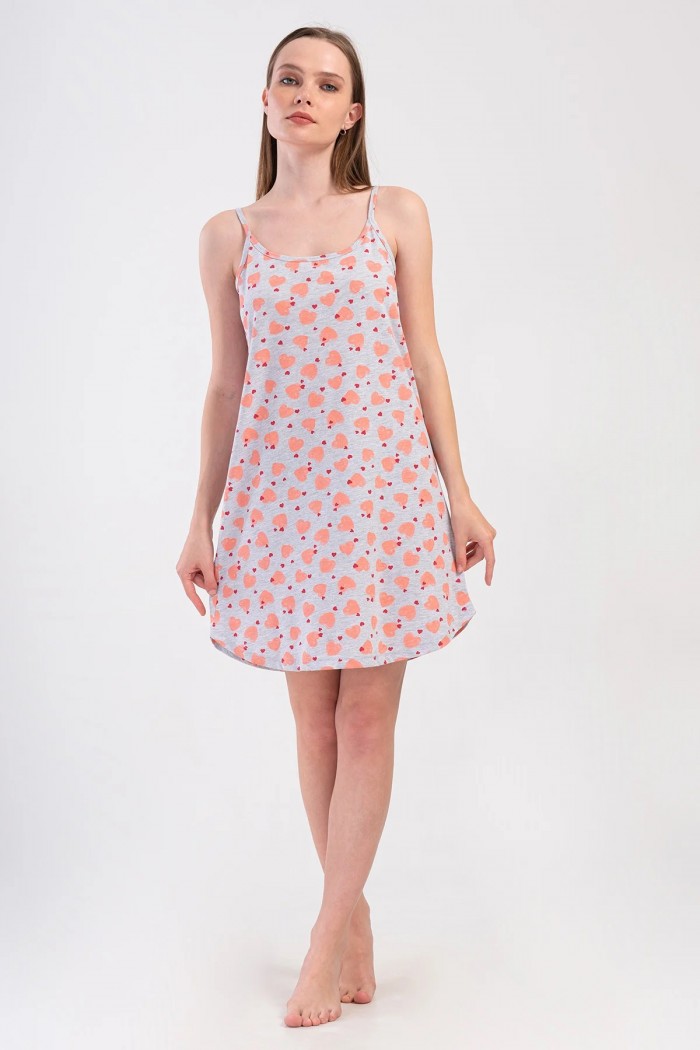 Cotton nightgown VIENETTA 408091-A