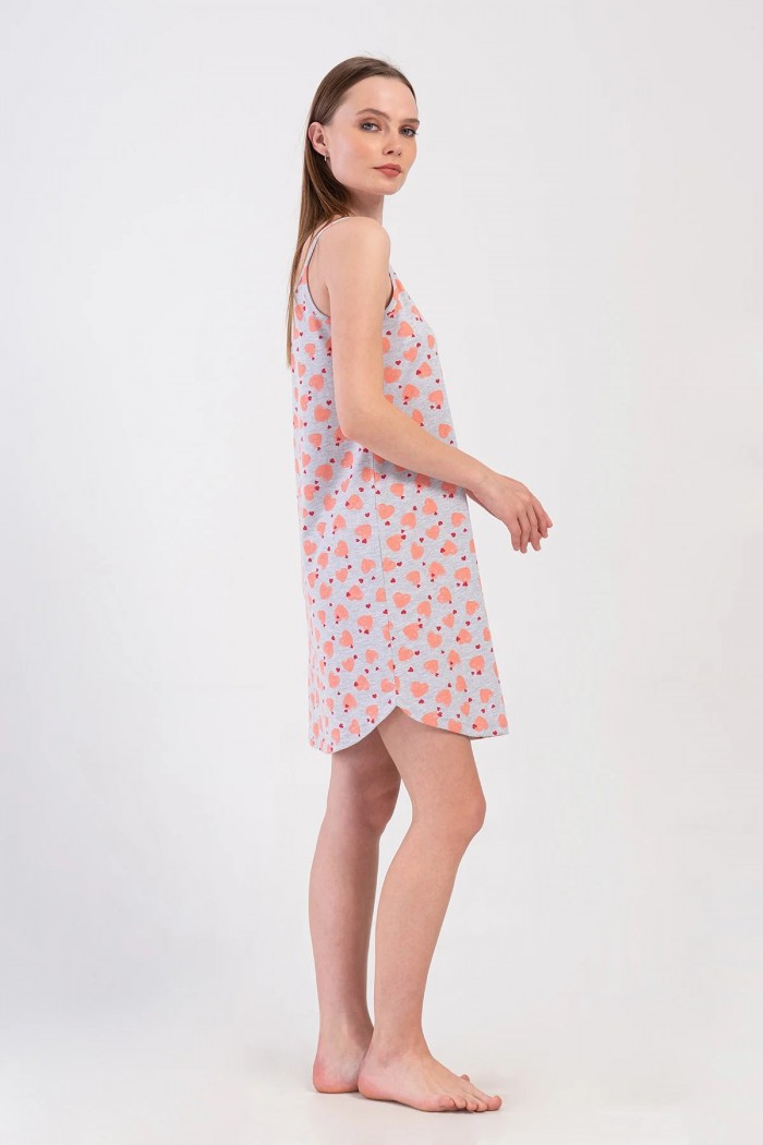 Cotton nightgown VIENETTA 408091-A