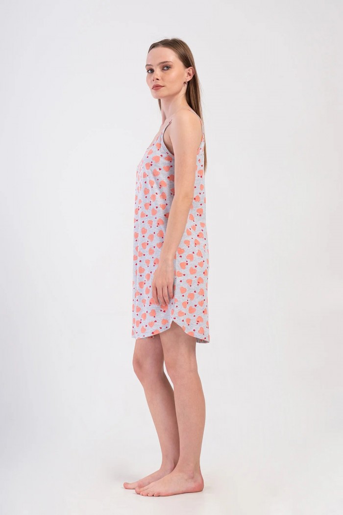 Cotton nightgown VIENETTA 408091-A