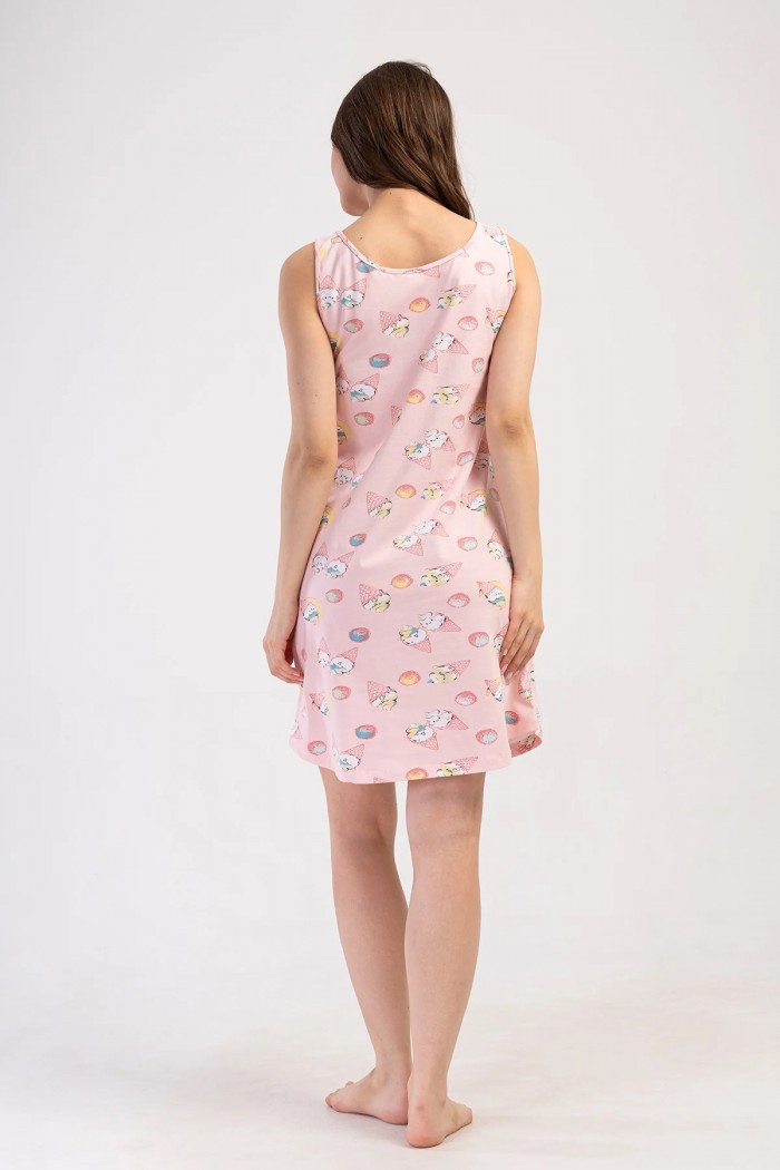 Cotton nightdress VIENETTA 408345-A