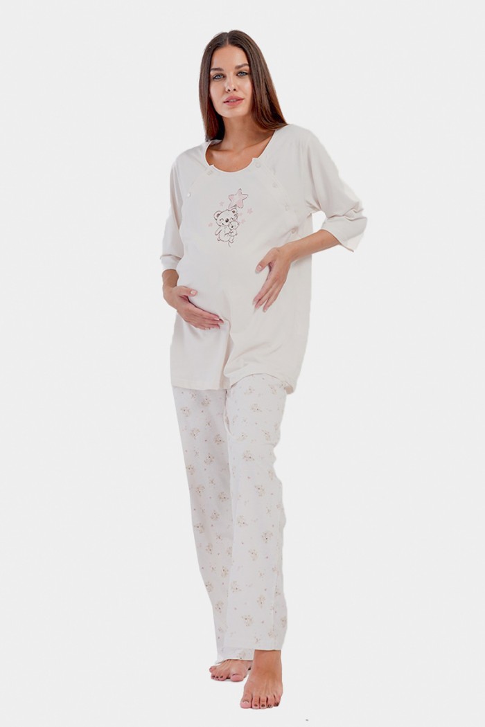 Summer pregnancy pyjamas VIENETTA 405066