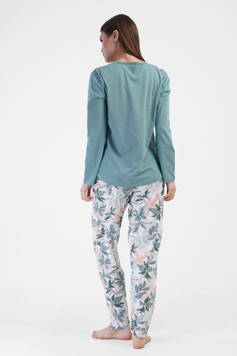 Long-sleeved pajamas VIENETTA PLUS SIZE 410012