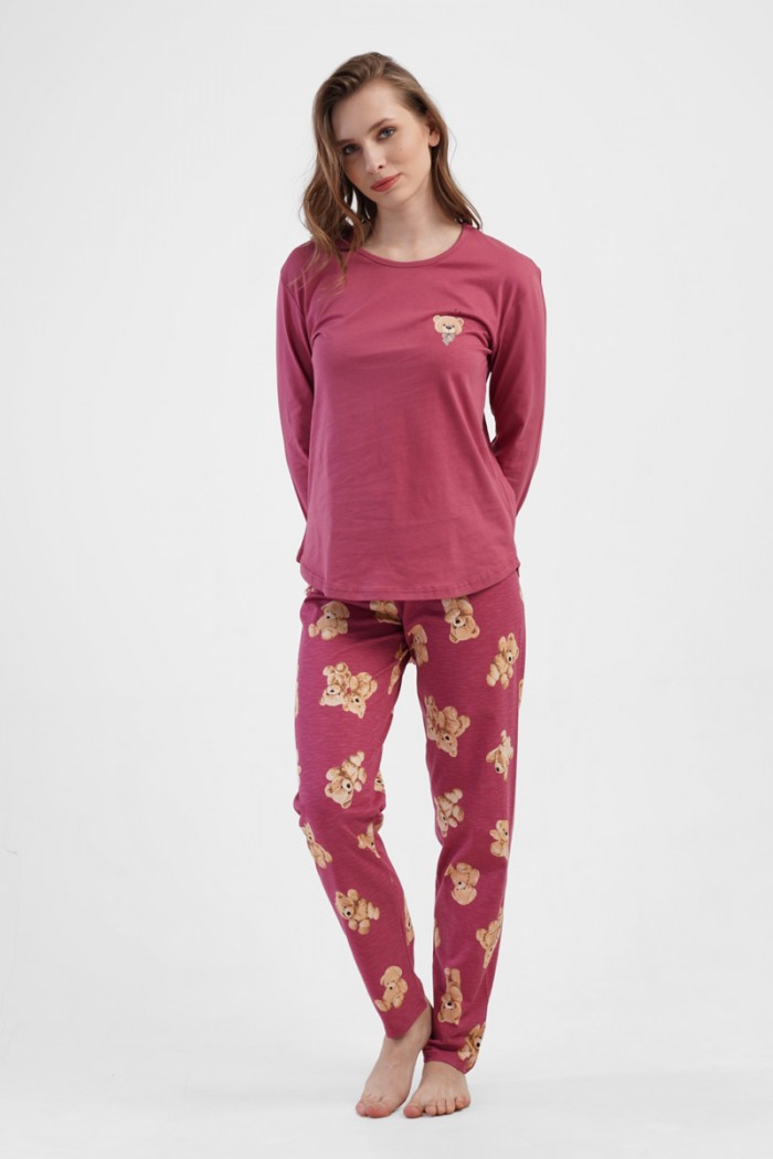 Long-sleeved pajamas VIENETTA 410028