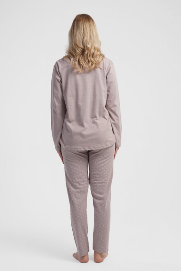 VIENETTA PLUS SIZE long-sleeved pyjamas 503010