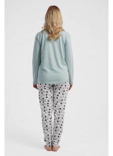 Women's long-sleeved pajamas VIENETTA 503144 Women's long-sleeved pajamas VIENETTA 503144