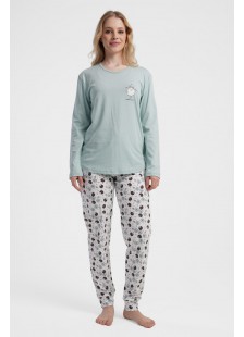Women's long-sleeved pajamas VIENETTA 503144 Women's long-sleeved pajamas VIENETTA 503144