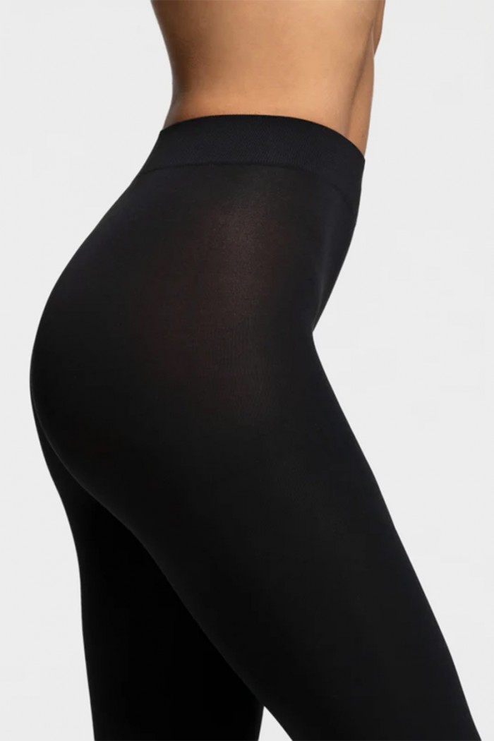 Microfibra tights 120 Den OPAQUE - VIGNONI - Black