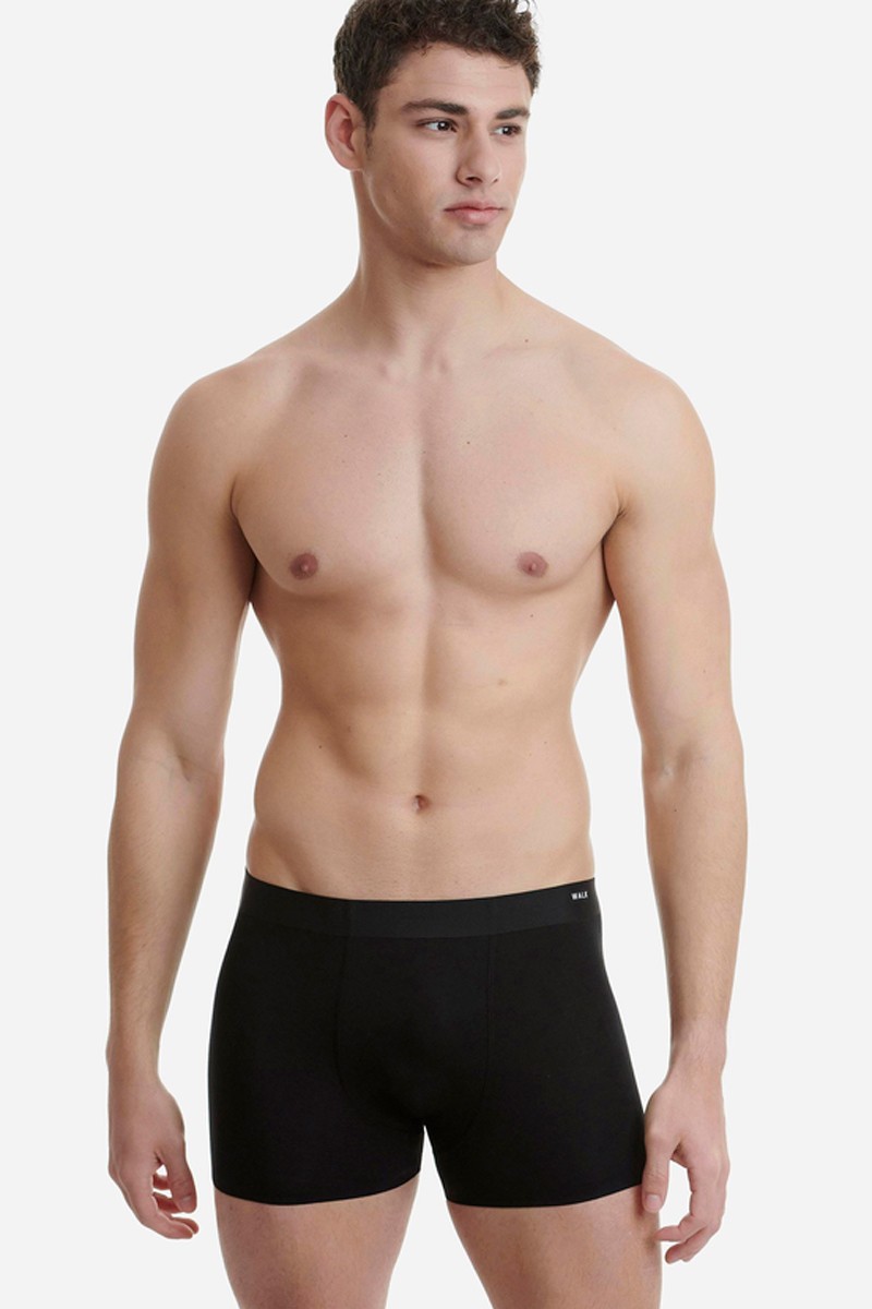 Men's Boxer WALK Seamless Bamboo Black W1771_02