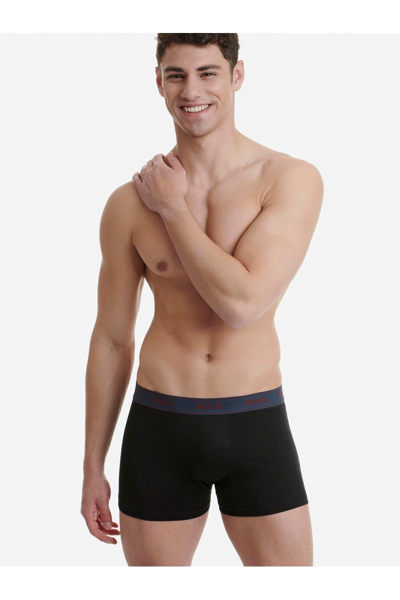 Men's Boxers WALK 3 PACK W1753-3 BLACK