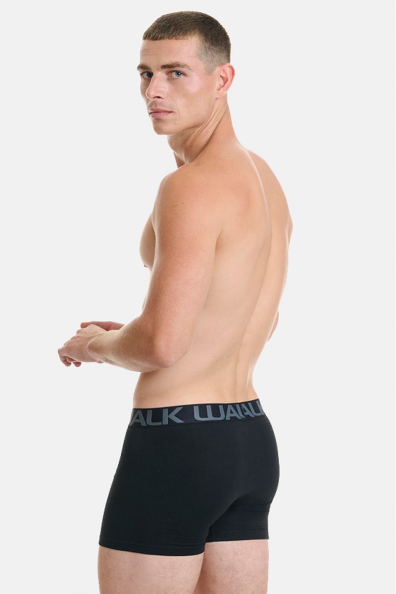 Herren Boxershorts WALK 3 PACK W1753-4 BLACK