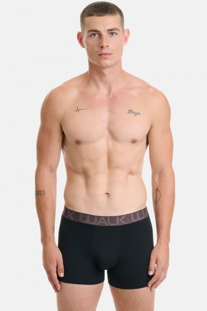 Herren Boxershorts WALK 3 PACK W1753-4 BLACK