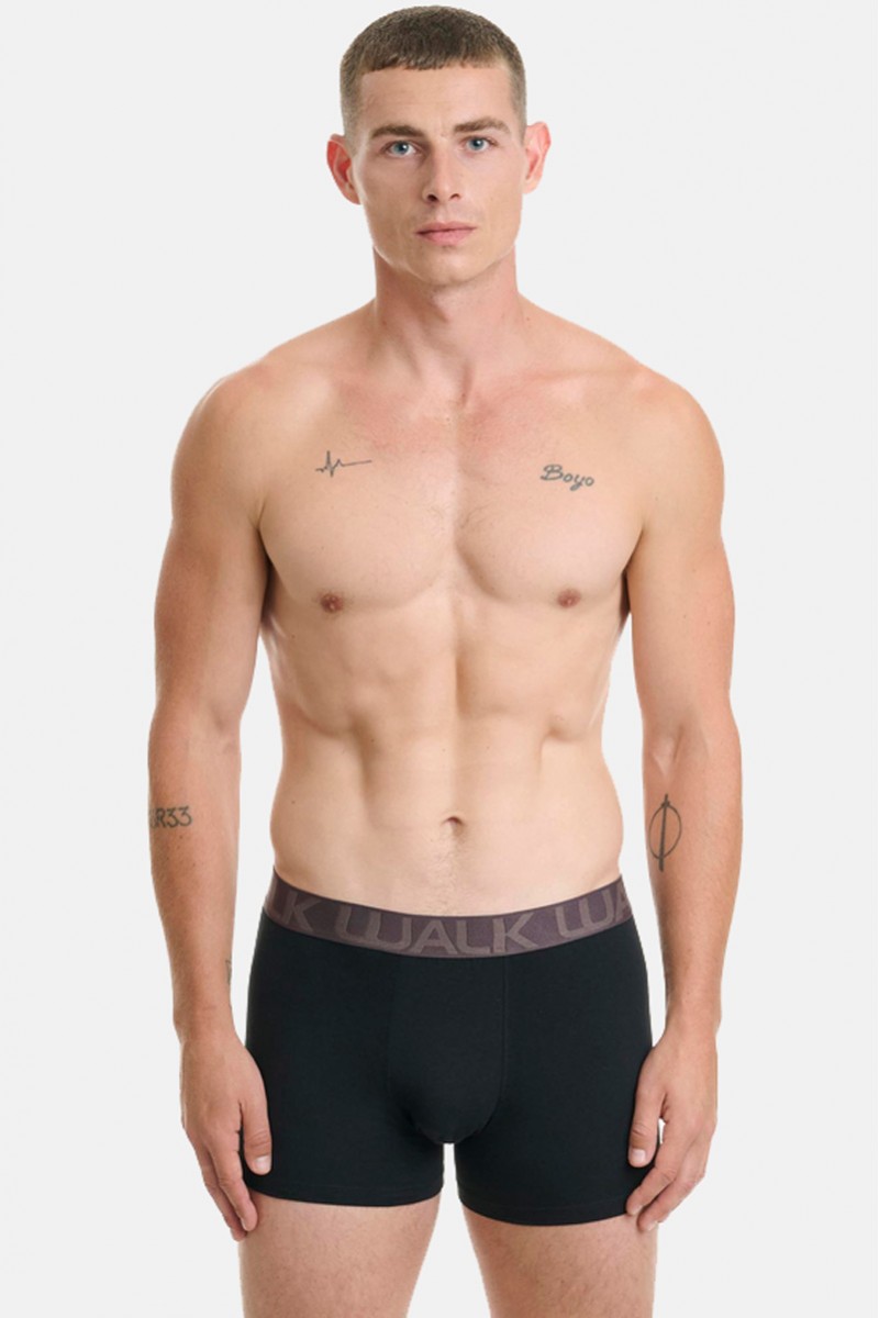Herren Boxershorts WALK 3 PACK W1753-4 BLACK