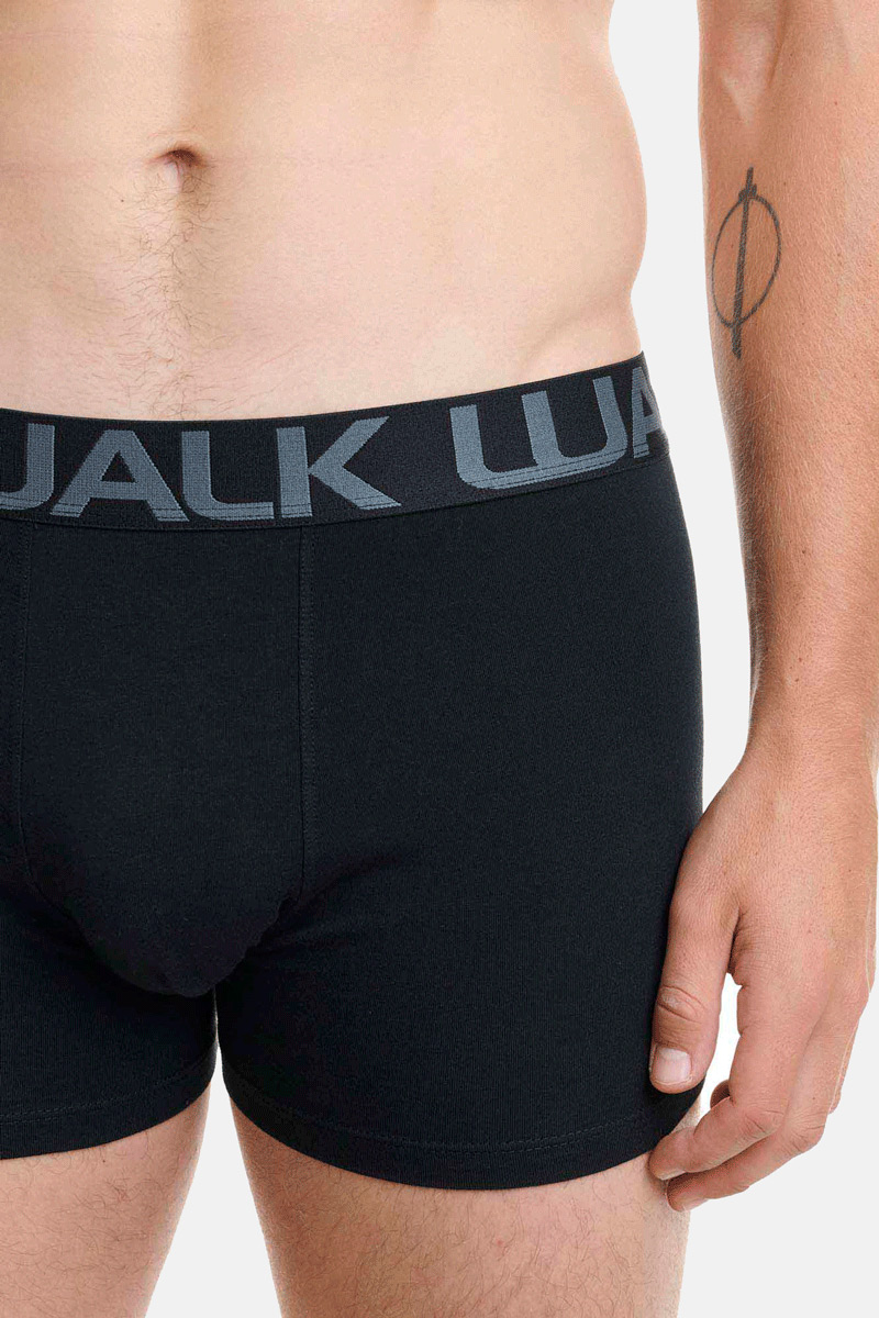Herren Boxershorts WALK 3 PACK W1753-4 BLACK