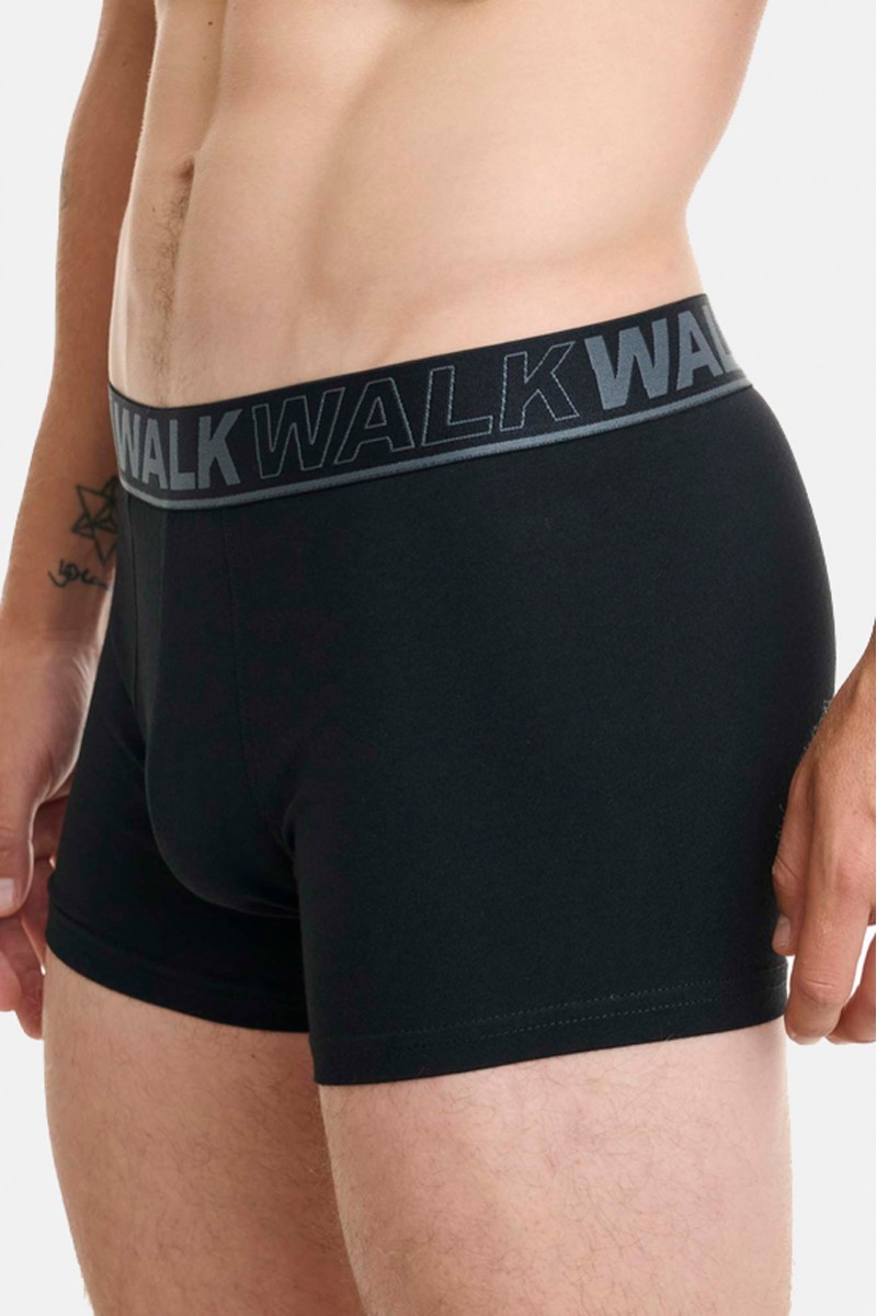 Men's Boxer WALK Cotton W1754 Black Men's Boxer WALK Cotton W1754 Black