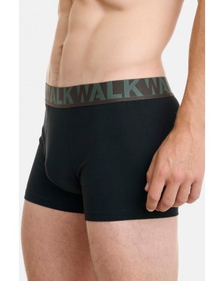 Men's Boxers WALK 2 PACK W1755-1 BLACK BLACK