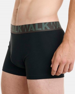 Herren Boxershorts WALK 2 PACK W1755-1 BLACK BLACK