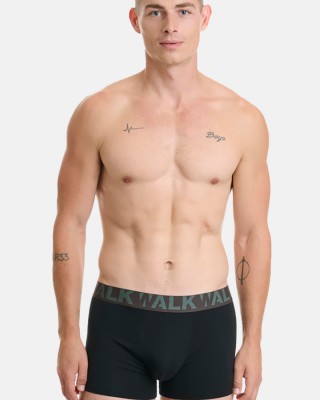 Herren Boxershorts WALK 2 PACK W1755-1 BLACK BLACK