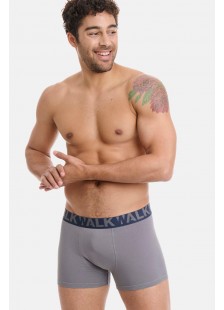 Men's underwear WALK Boxers 2 PACK W1755-1 BLUE GREY