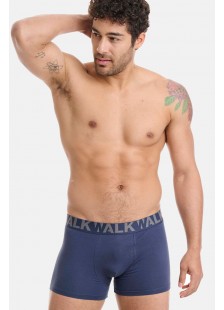 Men's underwear WALK Boxers 2 PACK W1755-1 BLUE GREY