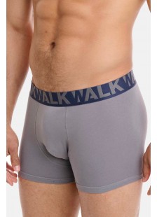 Men's underwear WALK Boxers 2 PACK W1755-1 BLUE GREY
