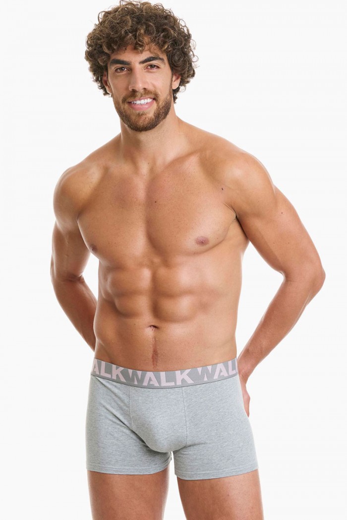 Men's Boxers WALK 2 PACK W1755-1_2949 GREY ROZ