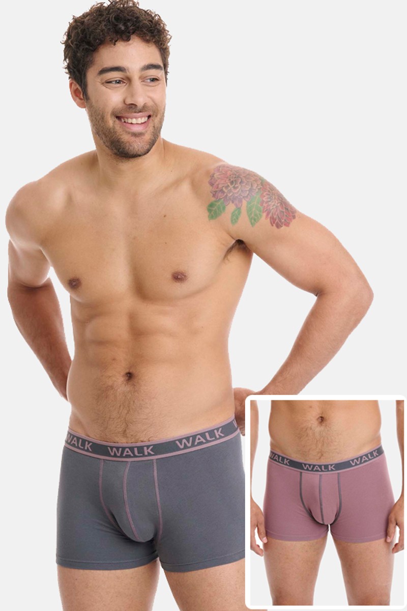 Herrenunterwäsche WALK Boxershorts 2 PACK W1756_1061